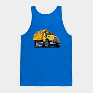 Cartoon truck Tank Top